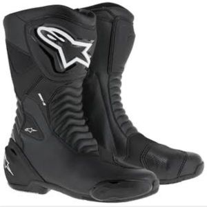 Alpinestars Stella S-MX 6 Black Motorcycle Boots